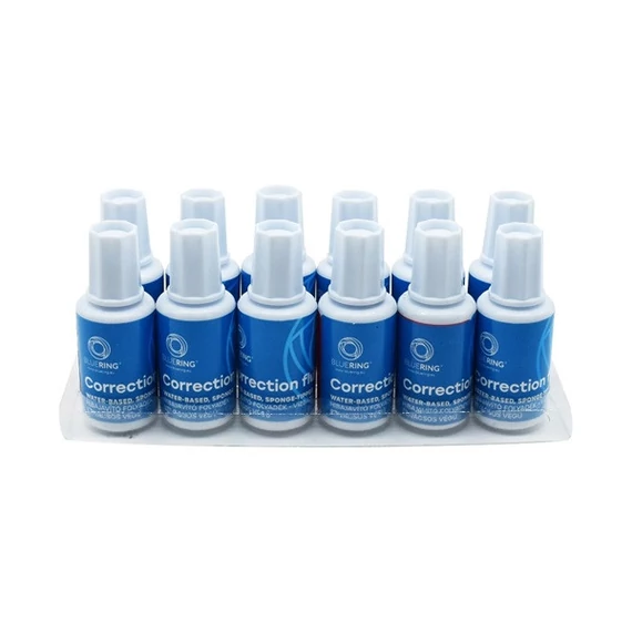 Bluering Hibajavító folyadék 20ml vízbázisú szivacsos végű