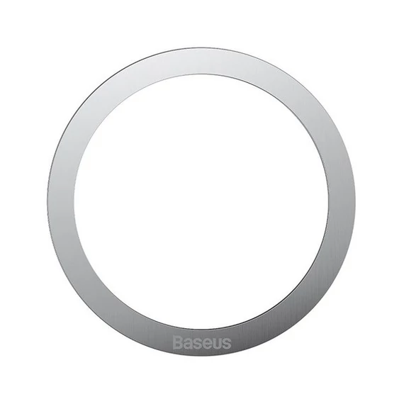 Baseus Halo Mágneses gyűrű telefonokhoz, MagSafe, Ezüst