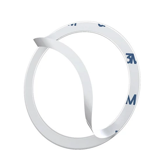 Baseus Halo Mágneses gyűrű telefonokhoz, MagSafe, Ezüst