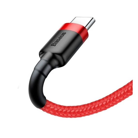Baseus Cafule USB / USB-C töltő- és adatkábel 2A, 2m, piros