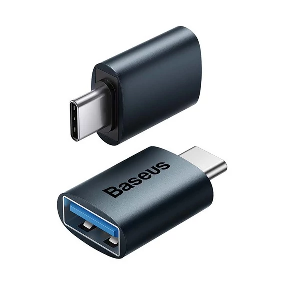 Baseus Ingenuity USB-C-USB-A OTG adapter, kék