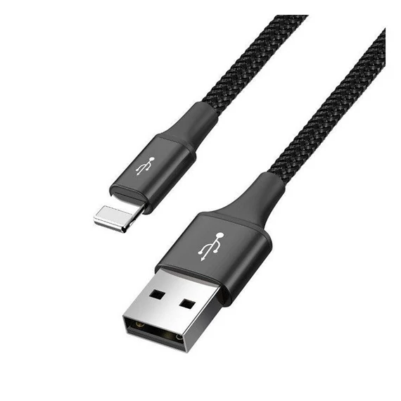 Baseus Fast 4in1 töltő- és adatkábel USB / 2x USB-C / Lightning / MicroUSB 3,5A, 1.2 m, fekete