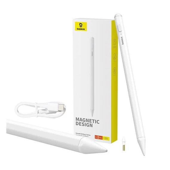 Baseus Smooth Writing 2 Stylus Lite LED-es kijelzővel, fehér