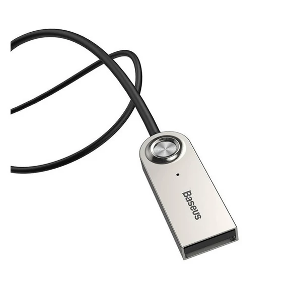 Baseus USB-A Bluetooth 5.0 audioadapter, AUX, fekete