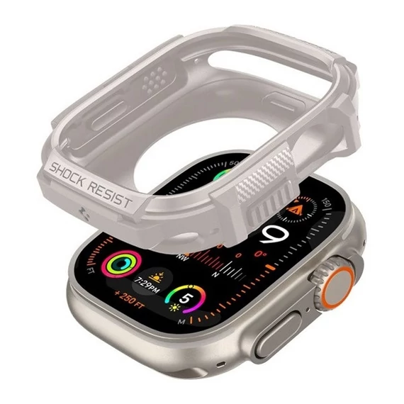 Spigen Rugged Armor Apple Watch Ultra 2/1 (49mm) tok, bézs