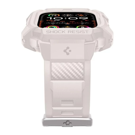 Spigen Rugged Armor Pro Apple Watch Ultra 2/1 (49mm)  tok/szíj, bézs