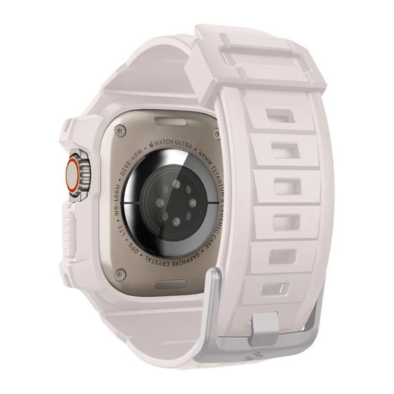 Spigen Rugged Armor Pro Apple Watch Ultra 2/1 (49mm)  tok/szíj, bézs