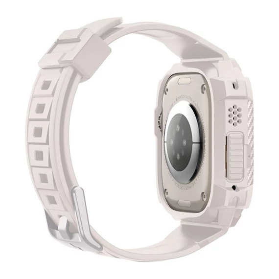 Spigen Rugged Armor Pro Apple Watch Ultra 2/1 (49mm)  tok/szíj, bézs