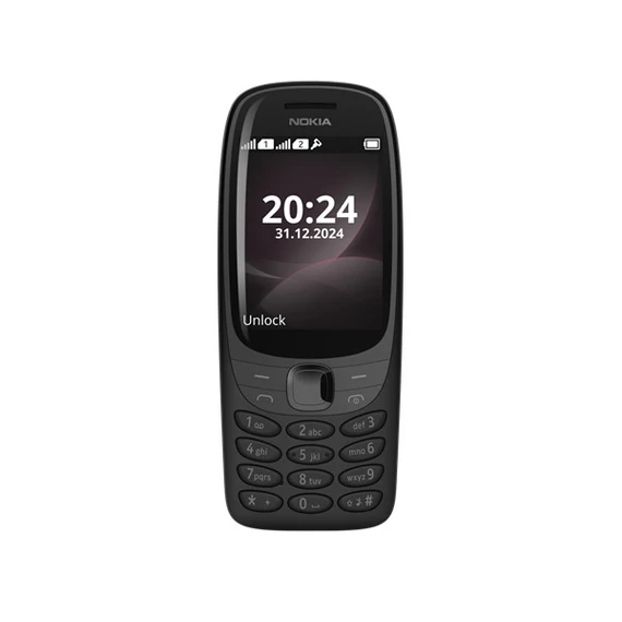 Nokia 6310 Dual Sim (2024), fekete