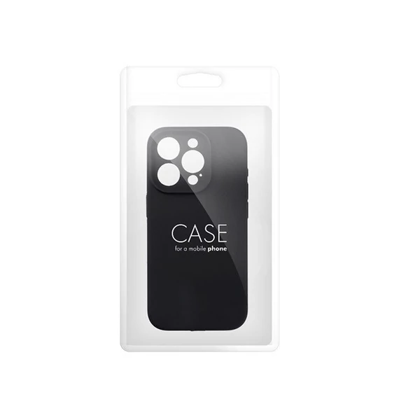 2mm Apple iPhone 14 Pro szilikon hátlap tok, fekete