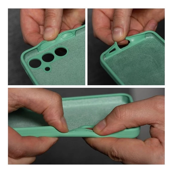 2mm Xiaomi Redmi NOTE 13 Pro 5G szilikon hátlap tok, mentazöld