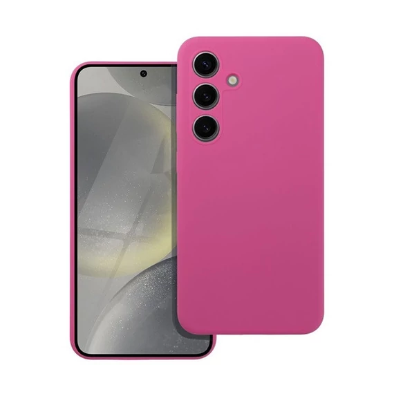2mm Motorola Edge 40 Neo szilikon hátlap tok, rózsaszín