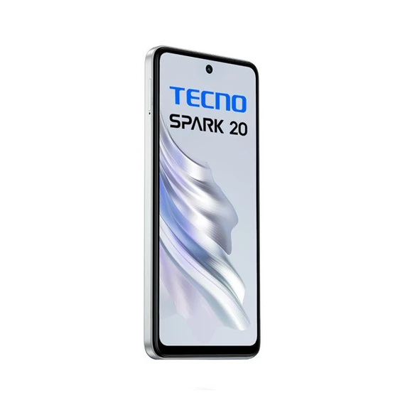 Tecno Spark 20 8/256GB okostelefon, Cyber White (fehér)
