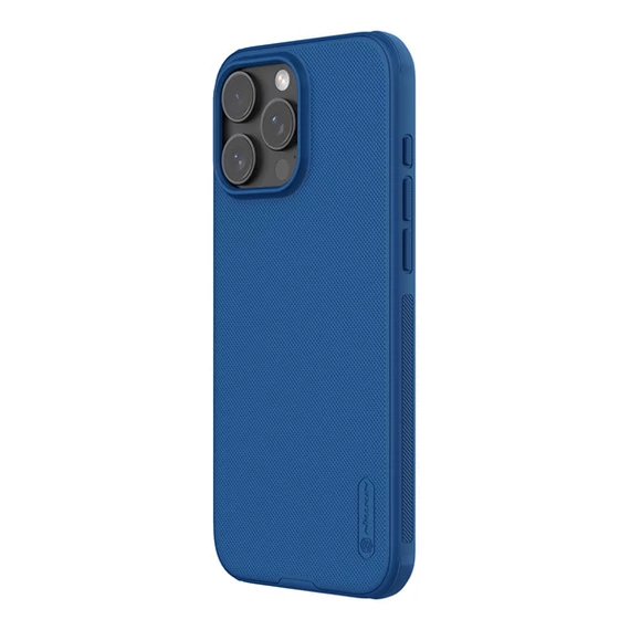 Nillkin Super Frosted Pro Apple iPhone 16 Pro műanyag tok, kék