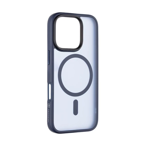 Tactical MagForce Hyperstealth Apple iPhone 16 Pro MagSafe kompatibilis tok, áttetsző/sötétkék