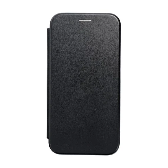 Forcell Elegance oldalra nyíló hátlap tok Apple iPhone 16, fekete