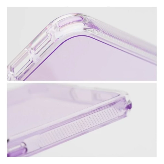 Matrix Apple iPhone 16 Plus hátlap tok kameravédő peremmel, lila