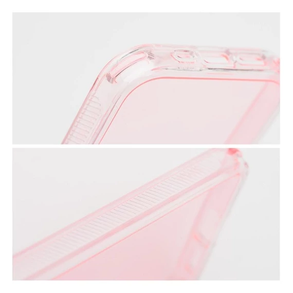 Matrix Apple iPhone 16 Plus hátlap tok kameravédő peremmel, rózsaszín