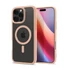 Spigen Ultra Hybrid MagFit Apple iPhone 16 Pro Max tok, Rose Titanium MagSafe, átlátszó
