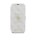 Guess 4G Metal Logo iPhone 16 Pro Max flip/oldalra nyíló tok, rózsaszín GUBKP16X4GMGPI