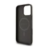 Guess 4G Printed Stripes iPhone 16 Pro MagSafe kemény hátlap tok, barna GUHMP16LP4RPSW