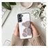 Teddy Bear Samsung Galaxy A15 4G / A15 5G csillogó köves tok, rózsaszín