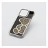 Teddy Bear iPhone 16 Plus csillogó köves tok, arany