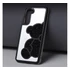 Teddy Bear Samsung Galaxy A15 4G / A15 5G csillogó köves tok, fekete