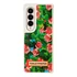 Samsung Galaxy Z fold4 Toiletpaper rózsa mintás gyári tok, zöld (GP-FPF936AMBRY)