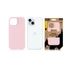 Tactical MagForce Velvet Smoothie Apple iPhone 15 MagSafe tok, Pink Panther, halvány rózsaszín