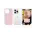 Tactical MagForce Velvet Smoothie Apple iPhone 15 Pro MagSafe tok, Pink Panther, halvány rózsaszín
