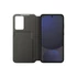 Samsung Galaxy S24 FE Smart View Wallet, gyári flip tok, fekete