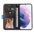 Apple Wooze Colour Wallet iPhone 16 Plus oldalra nyíló tok, stand, kártyatartóval, kézpánttal, kék