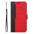 Apple Wooze Colour Wallet iPhone 16 Plus oldalra nyíló tok, stand, kártyatartóval, kézpánttal, piros