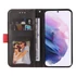 Apple Wooze Colour Wallet iPhone 16 Plus oldalra nyíló tok, stand, kártyatartóval, kézpánttal, piros