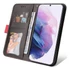 Apple Wooze Colour Wallet iPhone 16 Plus oldalra nyíló tok, stand, kártyatartóval, kézpánttal, piros
