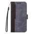 Apple Wooze Colour Wallet iPhone 16 Plus oldalra nyíló tok, stand, kártyatartóval, kézpánttal, szürke