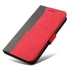 Apple Wooze Colour Wallet iPhone 16 Pro Max oldalra nyíló tok, stand, kártyatartóval, kézpánttal, piros