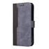 Apple Wooze Colour Wallet iPhone 16 Pro Max oldalra nyíló tok, stand, kártyatartóval, kézpánttal, szürke