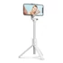 Prémium selfie bot, 19 - 70 cm, forgatható, exponáló gombbal, bluetooth-os, v4.0, tripod, R1, fehér
