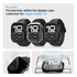Spigen EliteShield EZ Fit Apple Watch 10 (46mm) kijelzővédő fólia felhelyező kerettel (2db)