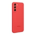 Samsung Galaxy S22+ Silicone Cover, gyári szilikon tok, piros, EF-PS906TP Csomagolássérült
