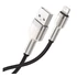Baseus Cafule USB-Lightning kábel, 2,4A, 2m, fekete