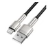 Baseus Cafule USB-Lightning kábel, 2,4A, 2m, fekete