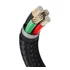 Baseus Cafule USB-Lightning kábel, 2,4A, 2m, fekete