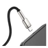 Baseus Cafule USB-Lightning kábel, 2,4A, 2m, fekete