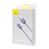 Baseus Crystal Shine USB - Lightning kábel, 2,4A, 1.2m, lila