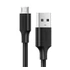 Ugreen micro USB kábel, QC 3.0, 2.4A, 1.5m fekete