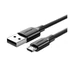 Ugreen micro USB kábel, QC 3.0, 2.4A, 1.5m fekete