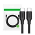 Ugreen USB-C gyorstöltő kábel, 60W, 1m, fekete